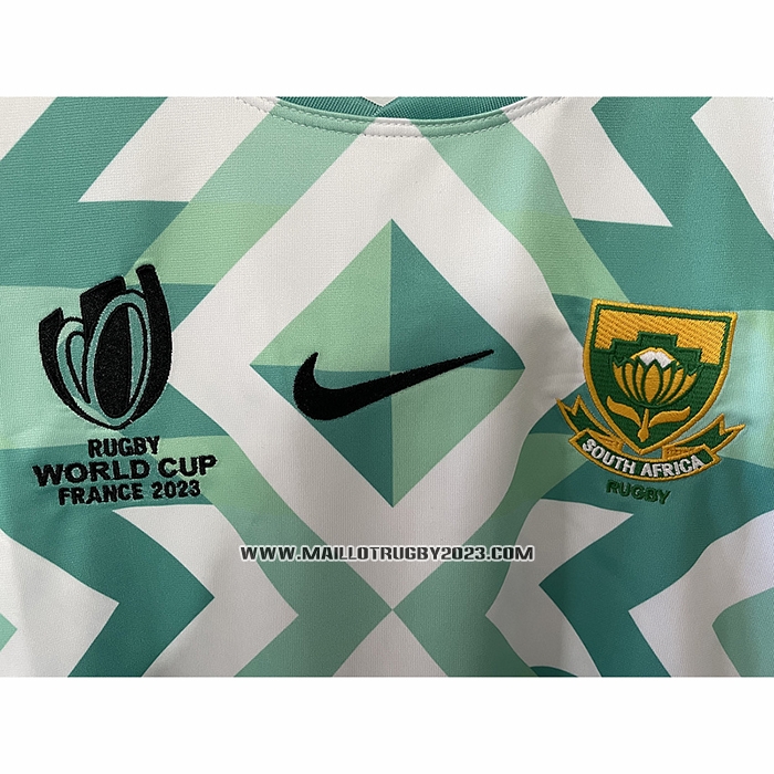 Maillot Afrique Du Sud Rugby 2023 World Cup Exterieur
